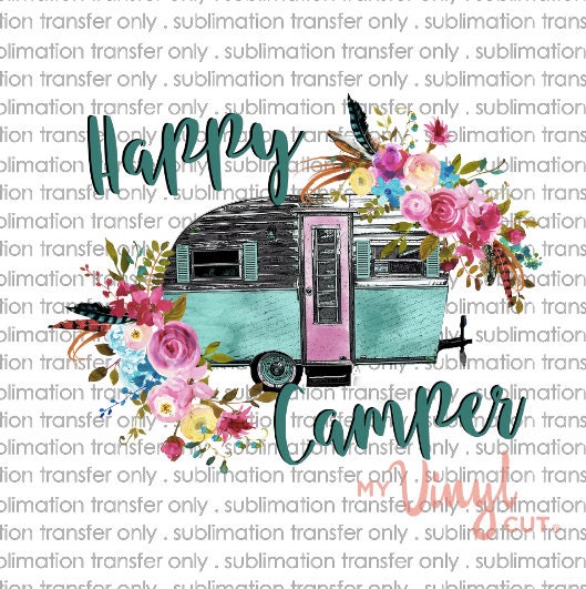 Download Sublimation Transfer Retro Vintage Camper Camping Theme I Send Etsy