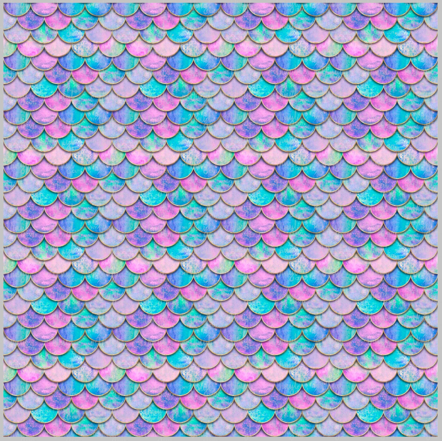 Mermaid Scales Svg - Etsy
