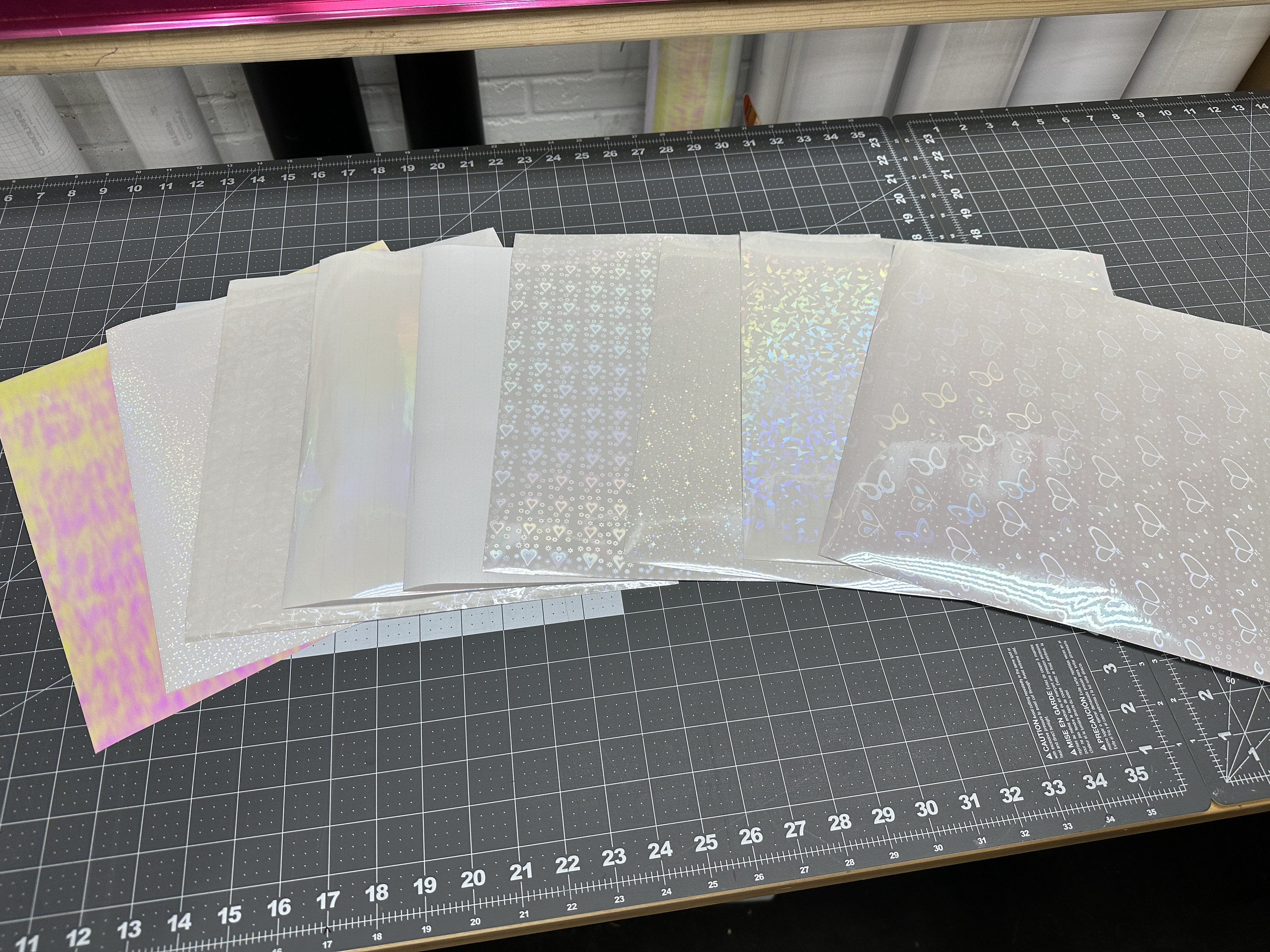 How to Sublimate Holographic Laminate Sheets for Stickers and More! -  Michelle's Party Plan-It