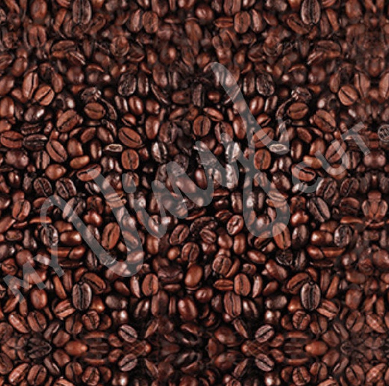 Coffee Bean Beans Espresso HTV Heat Transfer Printed Vinyl Etsy