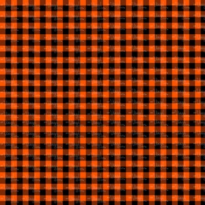 May include: Orange and black buffalo plaid pattern with a subtle glitter effect. This digital paper is perfect for crafting projects, scrapbooking, and more.