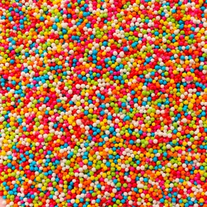 Colorful Candy Dots Realistic Photo Pattern Printed Heat Transfer Vinyl HTV for T shirts, Adhesive Vinyl for Cups 12 x 8 inch sheet