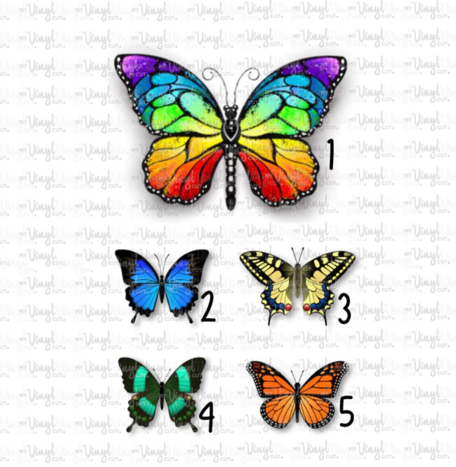 HTV Transfer Butterflies iron on Sized for SHOES or put all Etsy