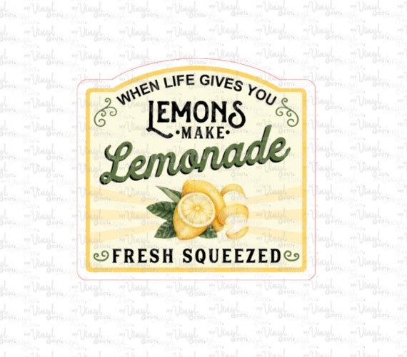I made Lemonade Sticker