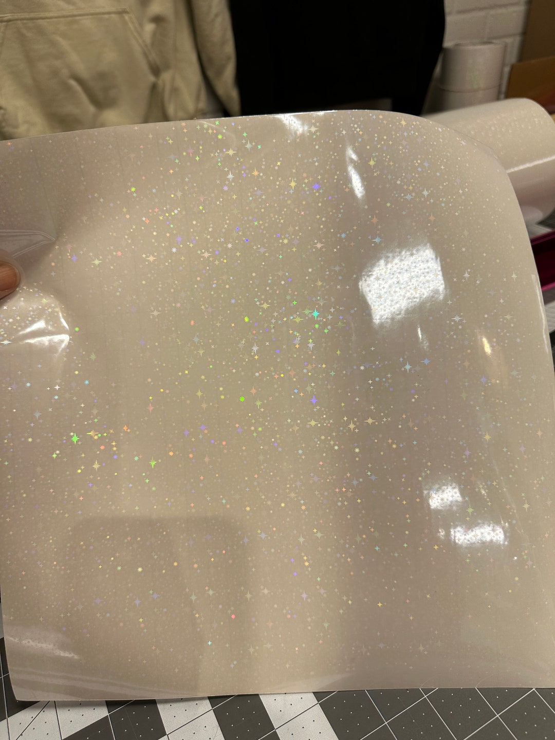 Holographic Laminating Sheets SAMPLE PACK 12 x 12 inches, 6 x 12