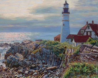 Early Morning Light, Maine (Fine Art Giclée Print)