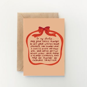 Alla mia migliore amica / Biglietto di auguri di Galentine / Bow Era