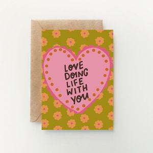 Doen het leven graag met jou | Galentine's Card