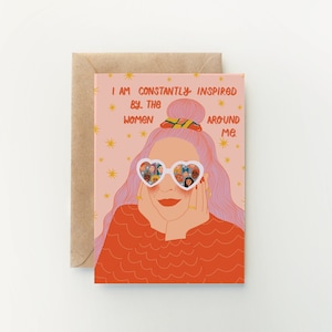 Donne ispiratrici / Biglietto d'auguri