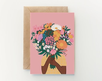 Beautiful Bouquet | Greeting Card