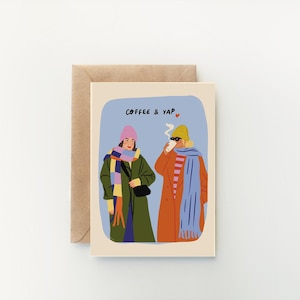 Kaffee & Yap | Galentines Karte
