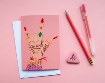 You Rock | Galentine's Card