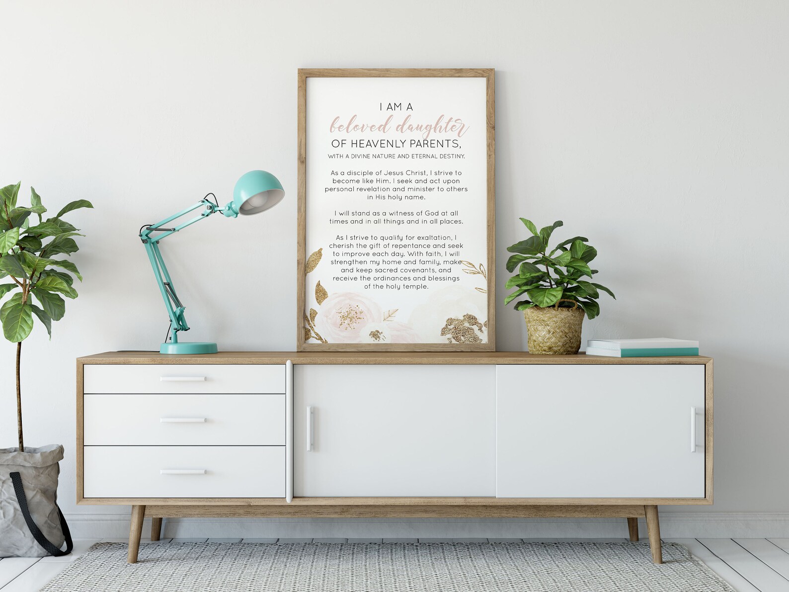 New Young Women Theme PRINTABLE / Updated YW Theme / LDS / Pretty ...