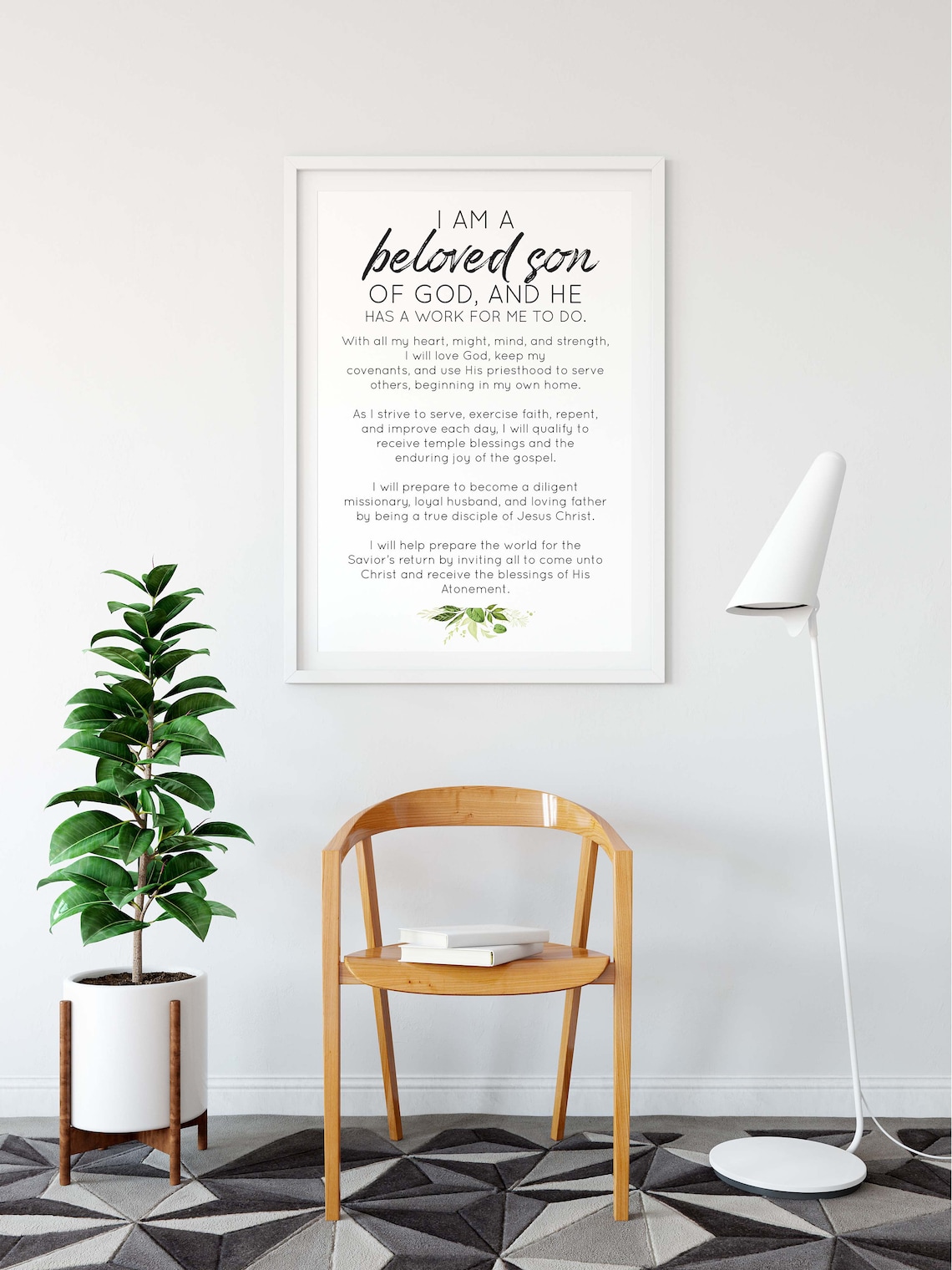 New Young Men Theme PRINTABLE / Updated YW Theme / LDS /lettering With ...