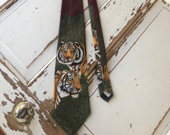 Vintage 1990’s Tiger Tie
