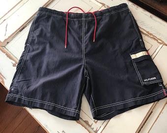 Vintage 1990’s Tommy Hilfiger Swim Trunks Bathing Suit