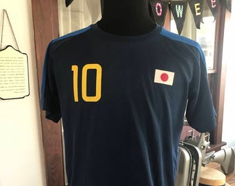 Rare!!! Vintage 90s Asics Japan Football Association JFA Big Logo