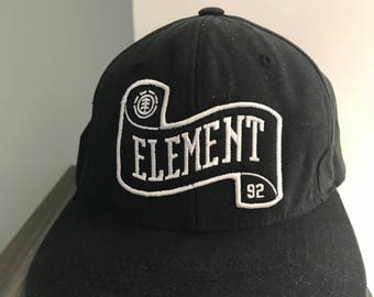 Vintage Starter Element 92 Skateboard Company Snap Back Hat