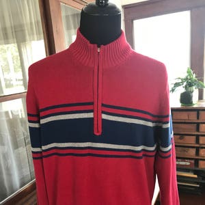 Izod Half Zipper Pull over Sweatshirt