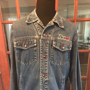 Paco USA American Flag Denim Jacket