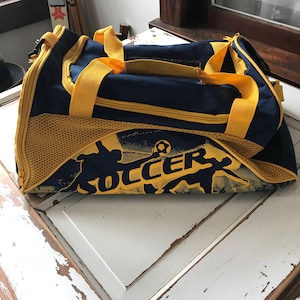 Vintage 1990’s Soccer Gym Travel Bag