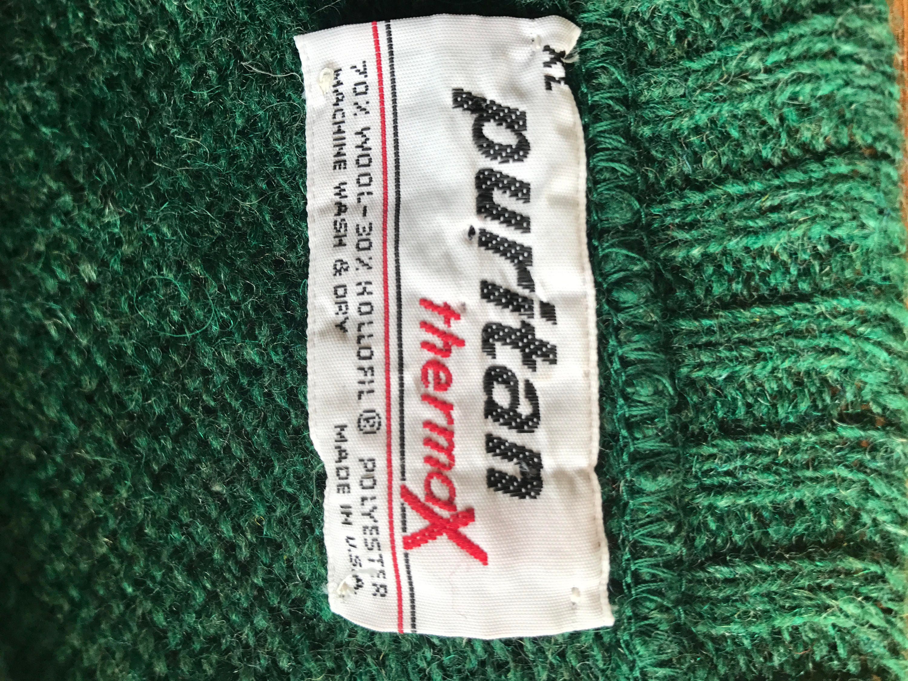 Vintage 1980's Puritan Thermax Sweater - Etsy