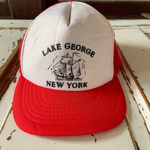 Vintage 1990’s Lake George New York Trucker Hat