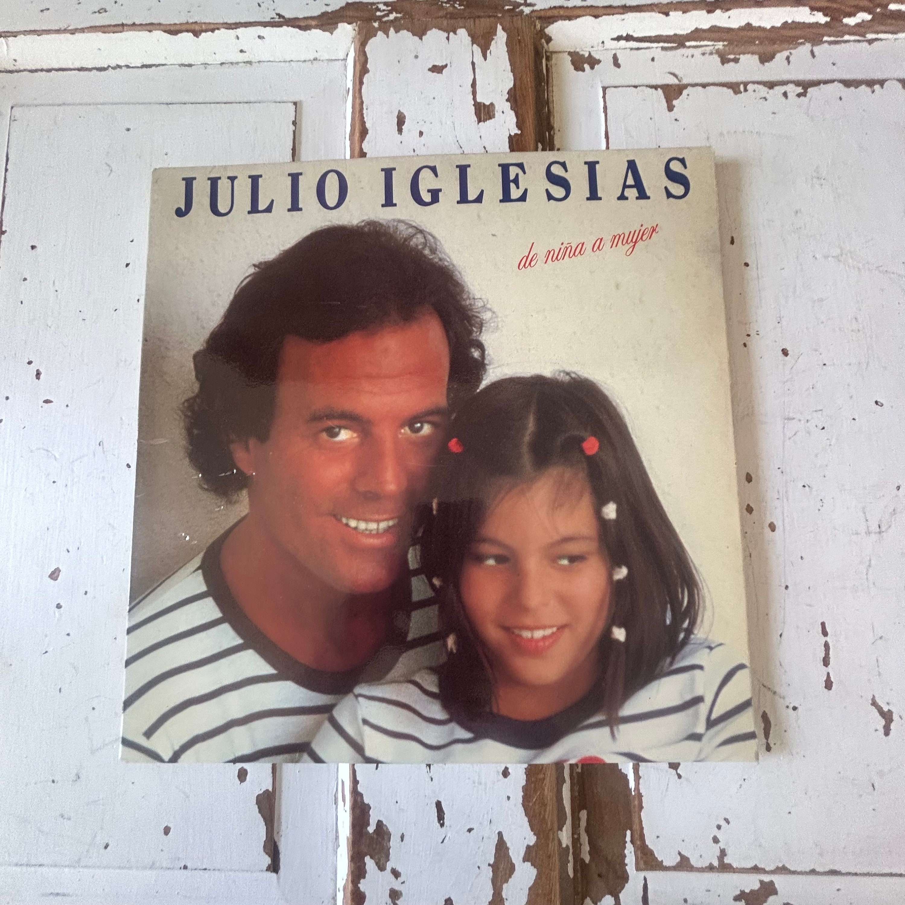 JULIO IGLESIAS de niña a mujer CD 希少 Julio Iglesias, De Niña A Mujer, 1981 Colombian LP, Gatefold Cover