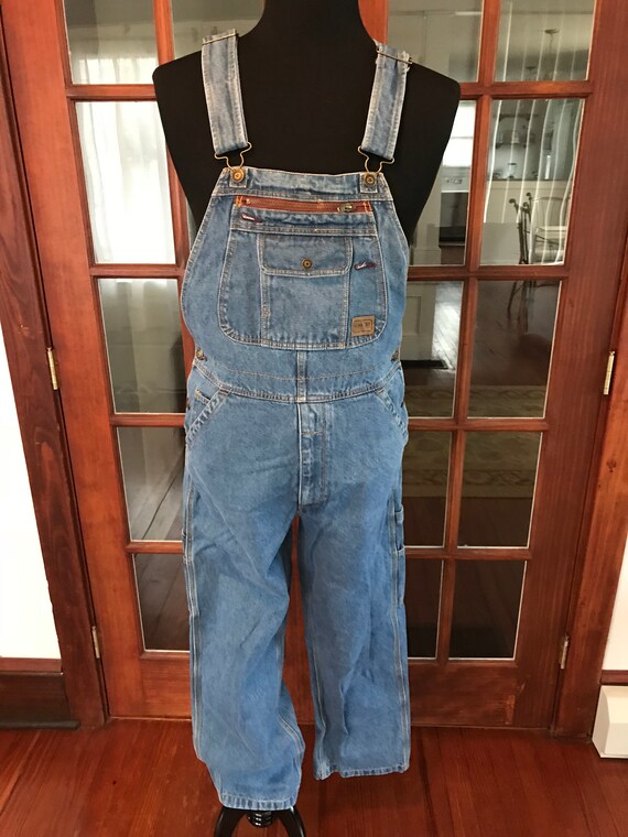 Vintage 1990’s C E Schmidt Denim Overalls Grunge C