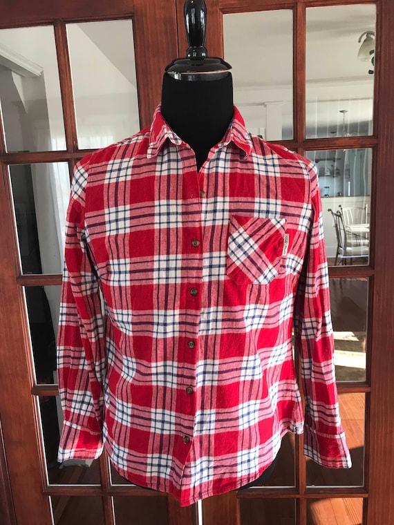 Vintage 1990’s Field and Stream Flannel Woman’s L… - image 1