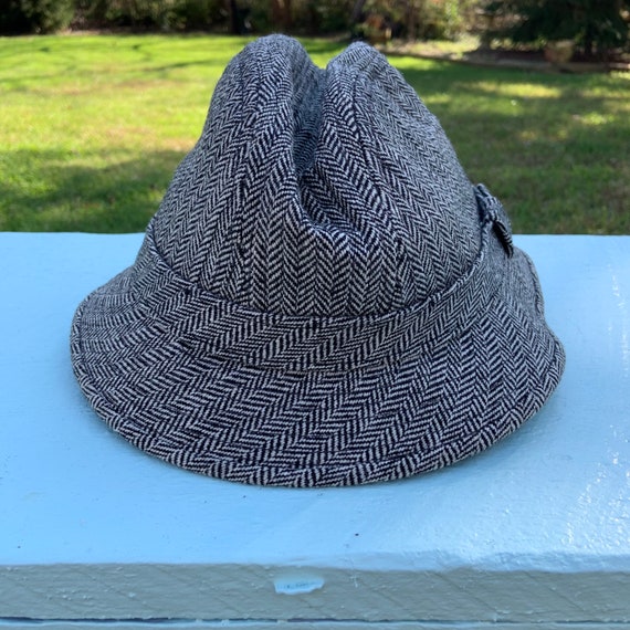 Vintage 1970’s Wool Blend Fedora Hat