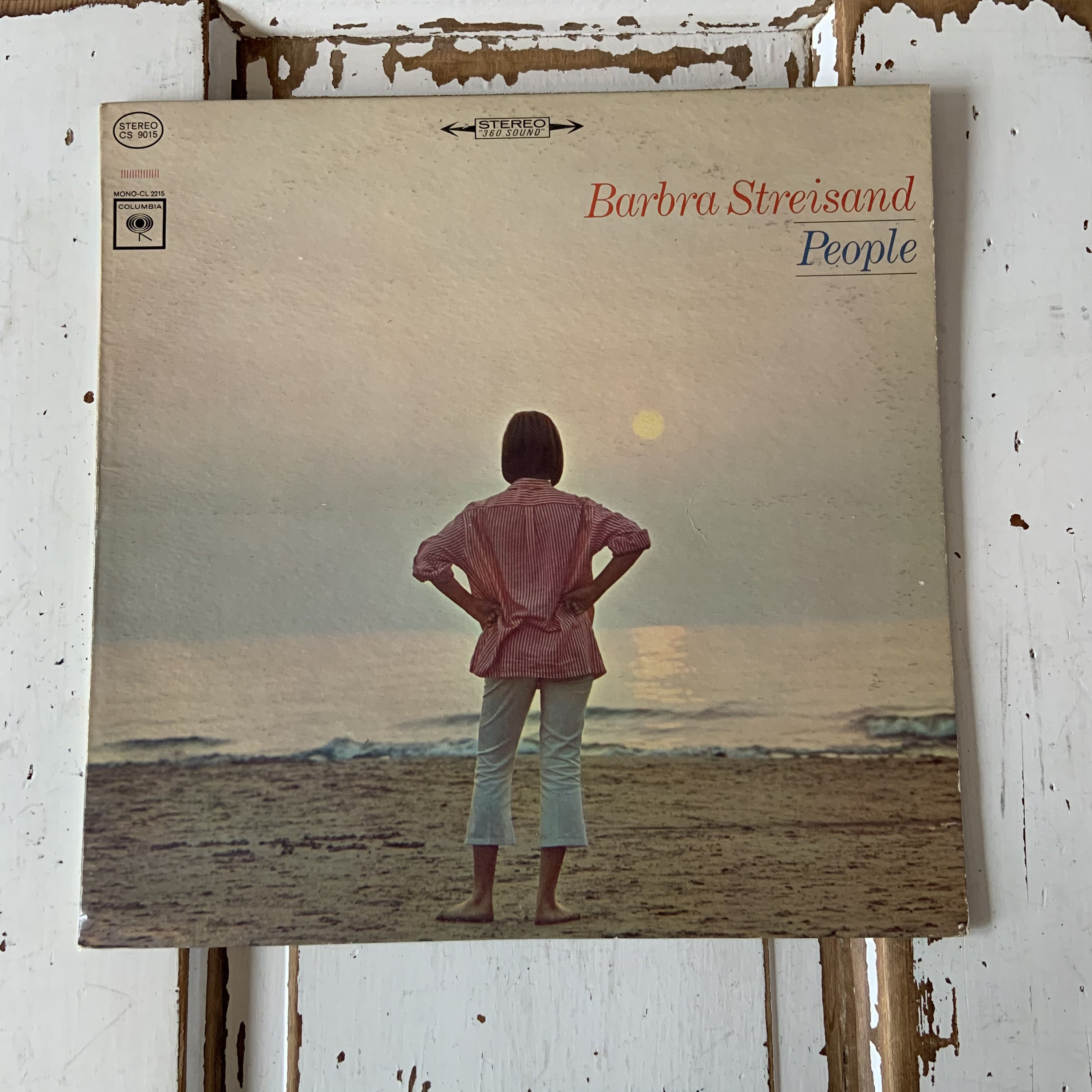 Vintage 1964 Vinyl Album Barbra Streisand People - Etsy