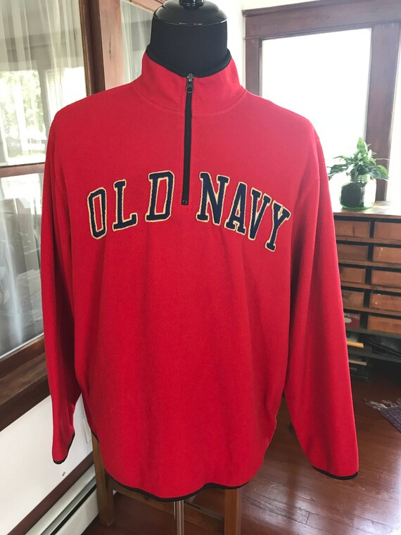 Vintage 1990's Old Navy Half Zipper Pullover Sweat