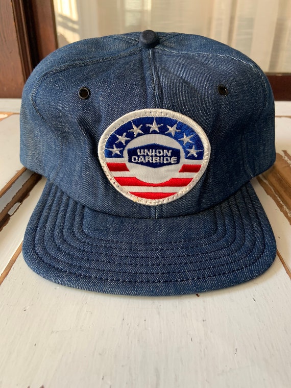 Vintage 1980’s NOS Union Carbide Snap Back Hat