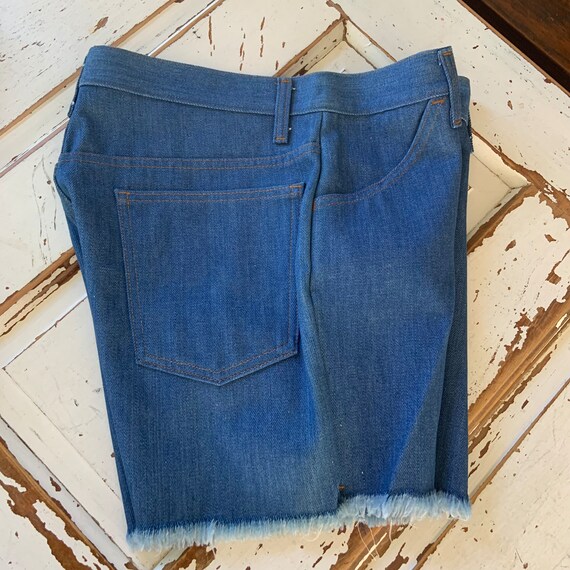 Vintage 1970’s or 1980’s Dead Stock Denim Shorts … - image 10