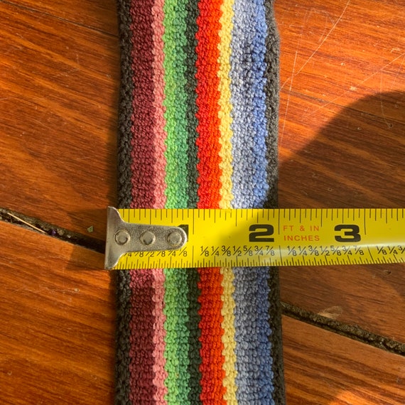 Vintage 1980’s Rainbow Colorful Suspenders - image 3