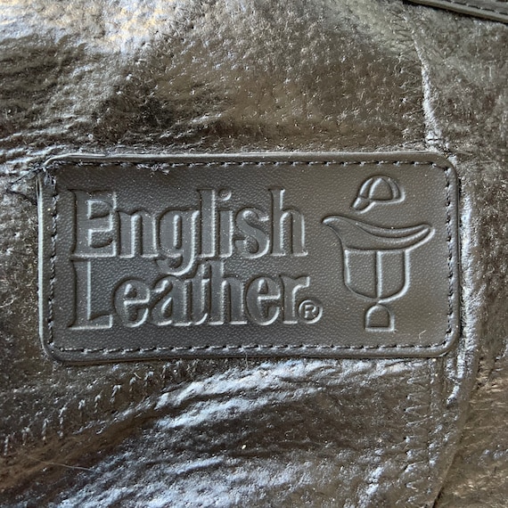 Vintage 1970’s NOS English Leather Leather Duffel… - image 3