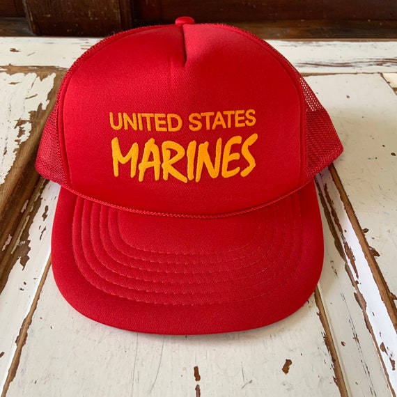 Casquette Snapback US Marine Corps – Vintage Années 90, Neuve Sans étiquette
