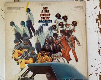 Sly and the Family Stone - Greatest Hits Signed Album X5 - L
