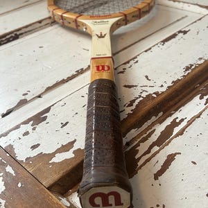 Raquette De Tennis Vintage Wilson Jack Kramer Autograph - Grip 4 1/2" - Avec Cadre