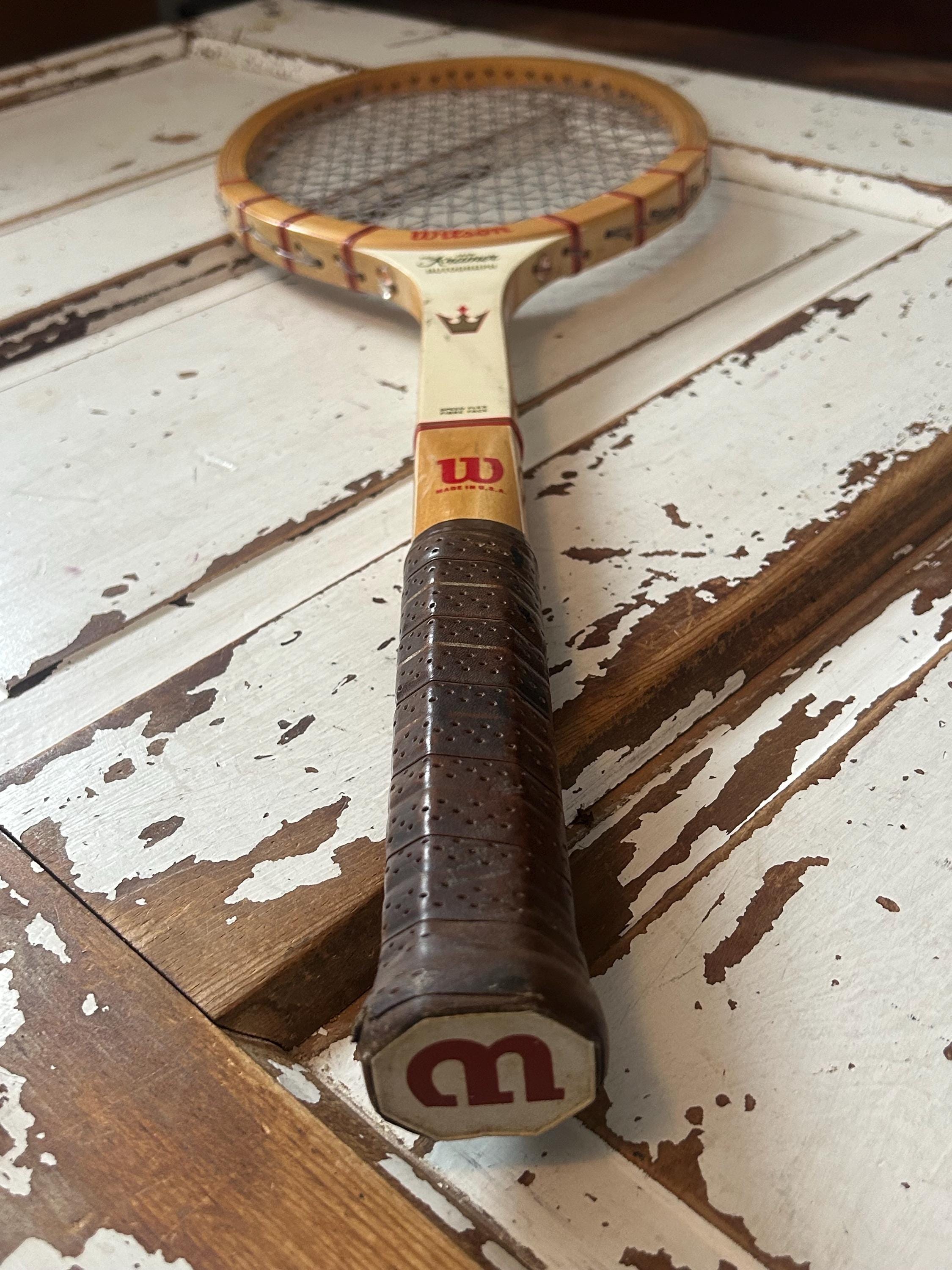 Vintage 1970's the Jack Kramer Autograph Wooden Wilson Tennis