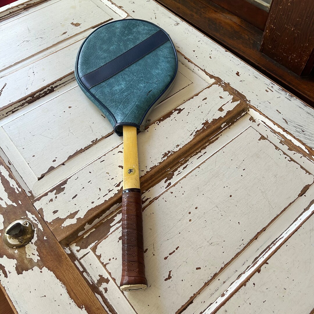 Coca Cola Tennis Racket Cover Vintage Wooden Tennis Racket With Cover 1980’s - Etsy