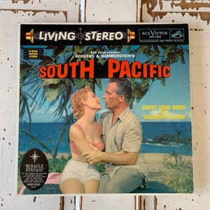 Vintage 1958 Vinyl Album Rodgers and Hammerstein - South Pacific (Original Soundtrack Recording)