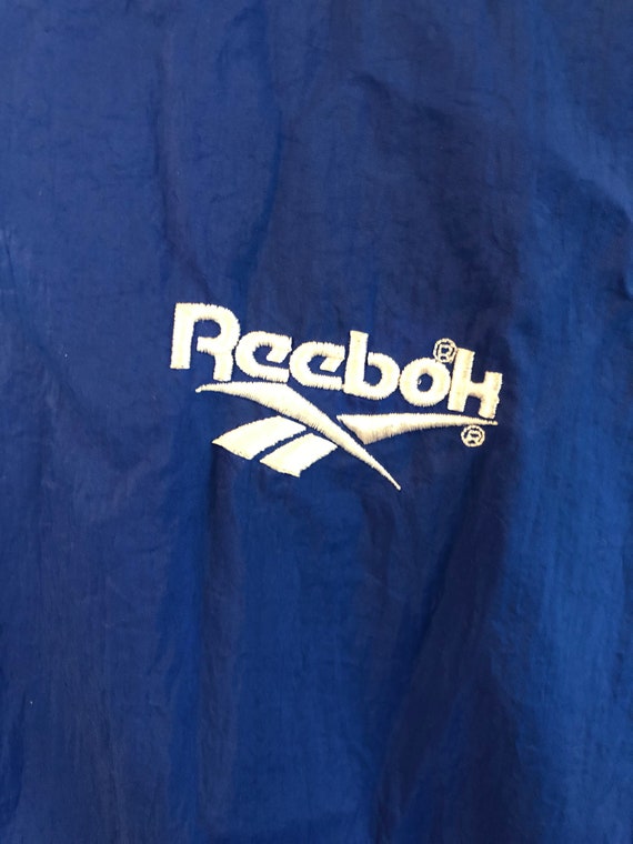 Vintage 1990’s Reebok Warmup Track Windbreaker Ja… - image 3