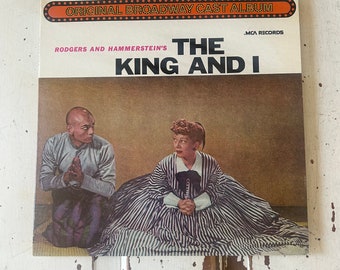 The King And I Soundtrack Original Cast 1956 Vinyl Album