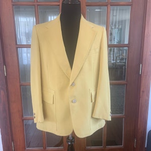 Vintage 1970’s Hart Schaffner & Marx Polyester Blend Sport Coat