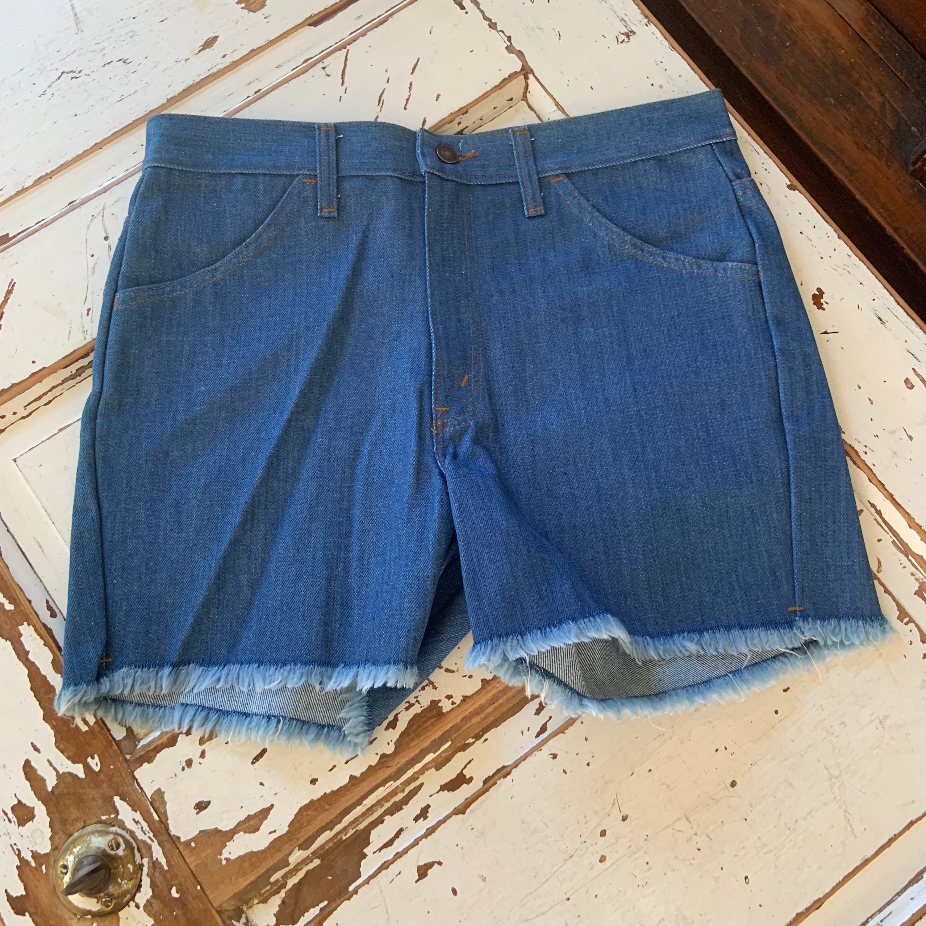 Vintage 1970's or 1980's Dead Stock Denim Shorts Jorts - Etsy