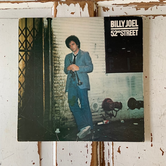 Vintage Billy Joel 52nd Street Vinyl Record Album, Columbia 1978