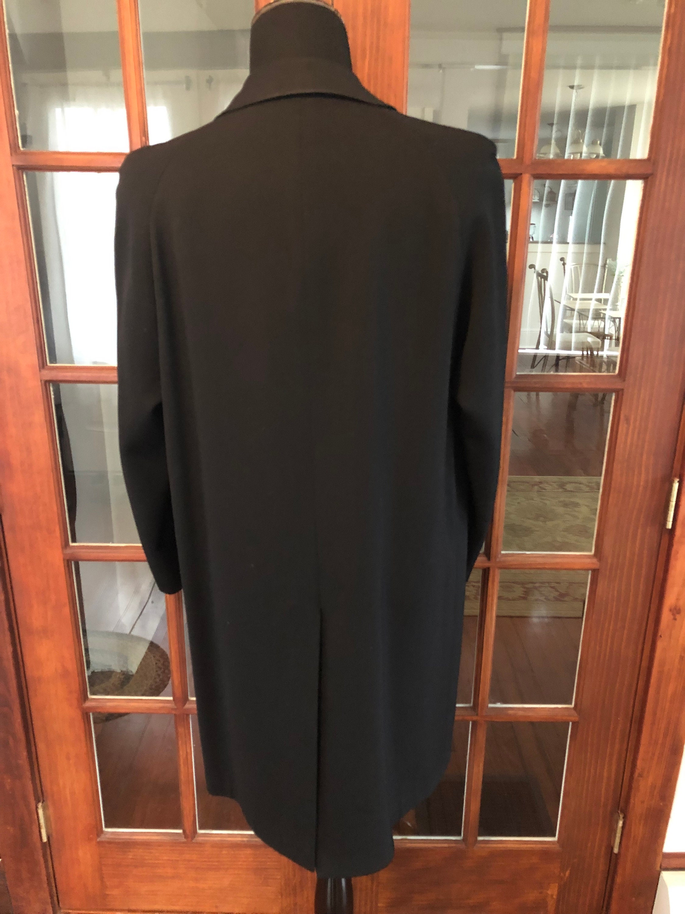 Vintage 1960's Mad Men Style Trench Coat Schlesingers of
