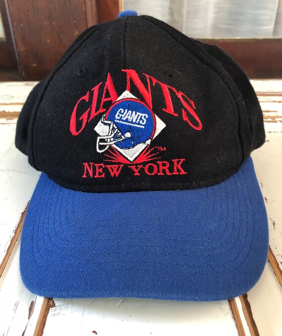 Vintage 1990s NY Giants Snap Back Hat - Etsy